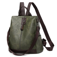 Retro Pattern Backpack with Removable Strap