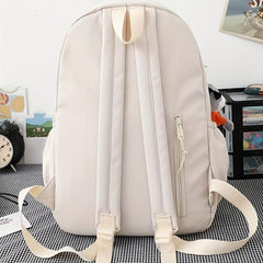 Preppy School Backpack Large Capacity Laptop Backpack