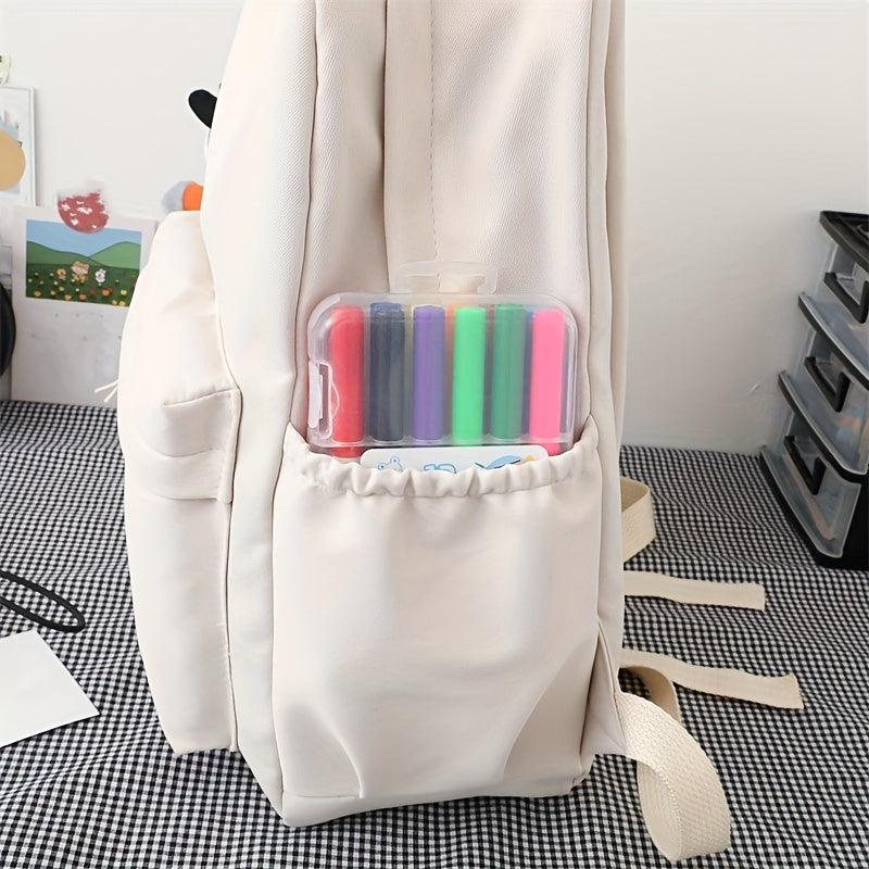 Preppy School Backpack Large Capacity Laptop Backpack