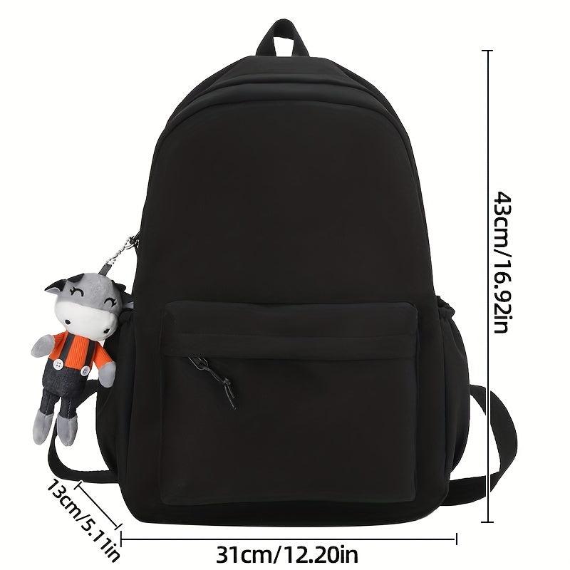 Preppy School Backpack Large Capacity Laptop Backpack