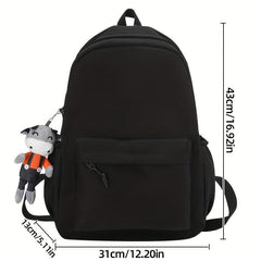 Preppy School Backpack Large Capacity Laptop Backpack