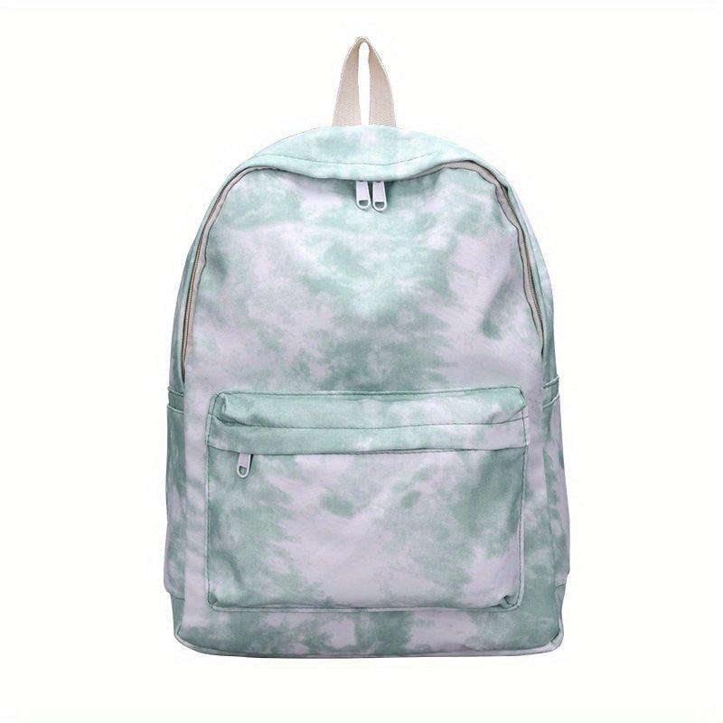 Gradient Tie Dye Travel Backpack Large Capacity Laptop Schoolbag