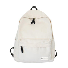 Minimalist Solid Backpack School Rucksack