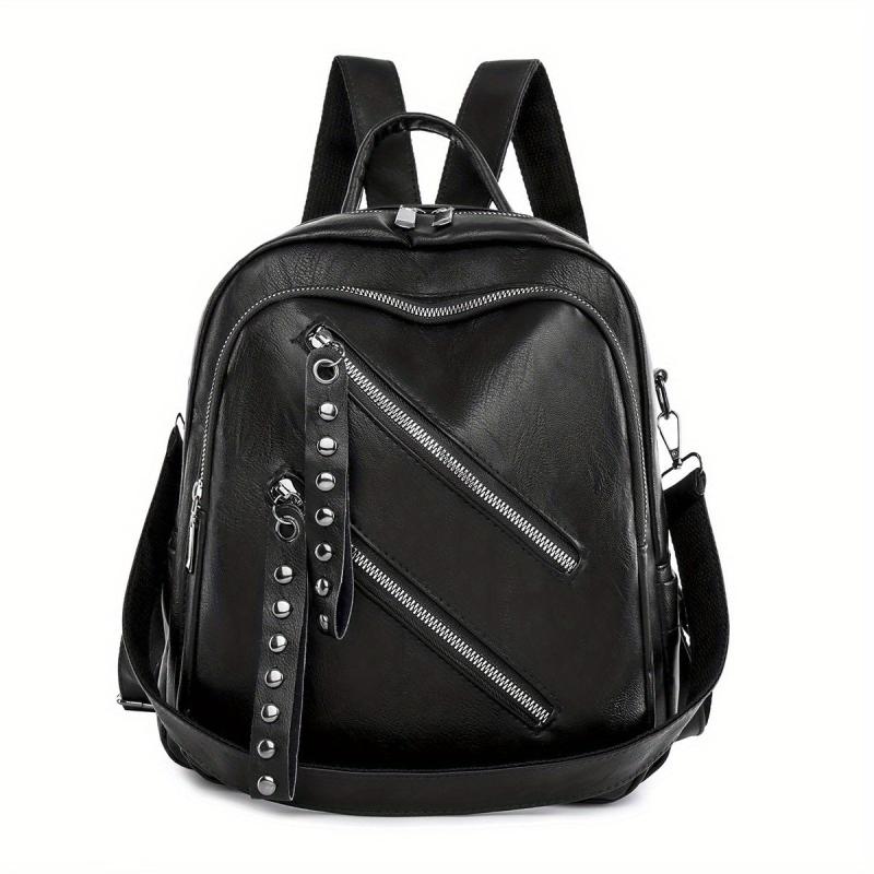 Vintage Convertible Backpack Purse Retro Anti Theft Travel Bag