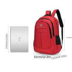 Large Capacity Heavy Duty Travel Backpack for College School & Business