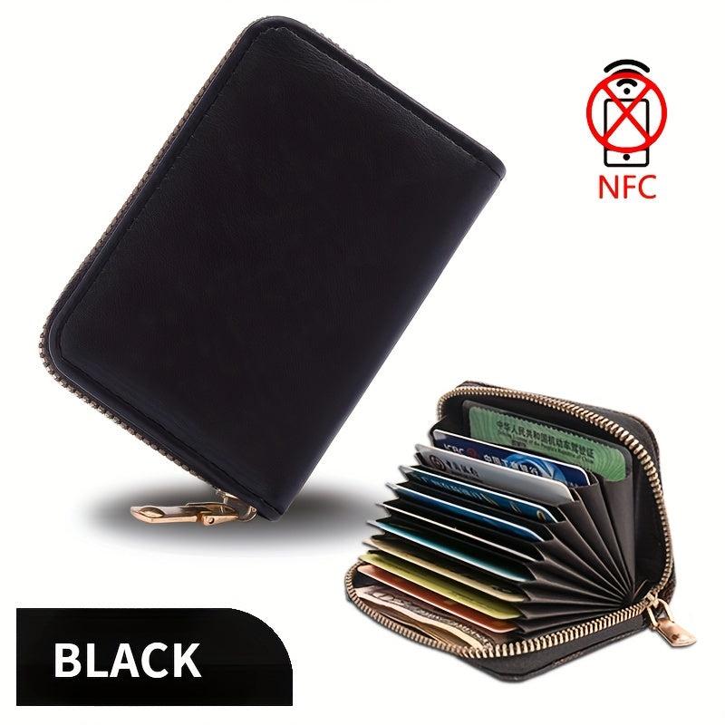 Anti Theft Brush Credit Card Bag for Men
