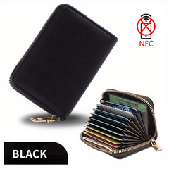 Anti Theft Brush Credit Card Bag for Men