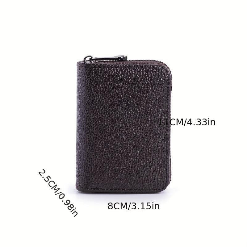 Anti Theft Brush Credit Card Bag for Men