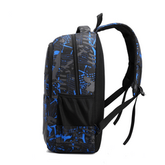 Men's Backpack Student Bag Three Piece Set Outdoor Travel Mountaineering Bag