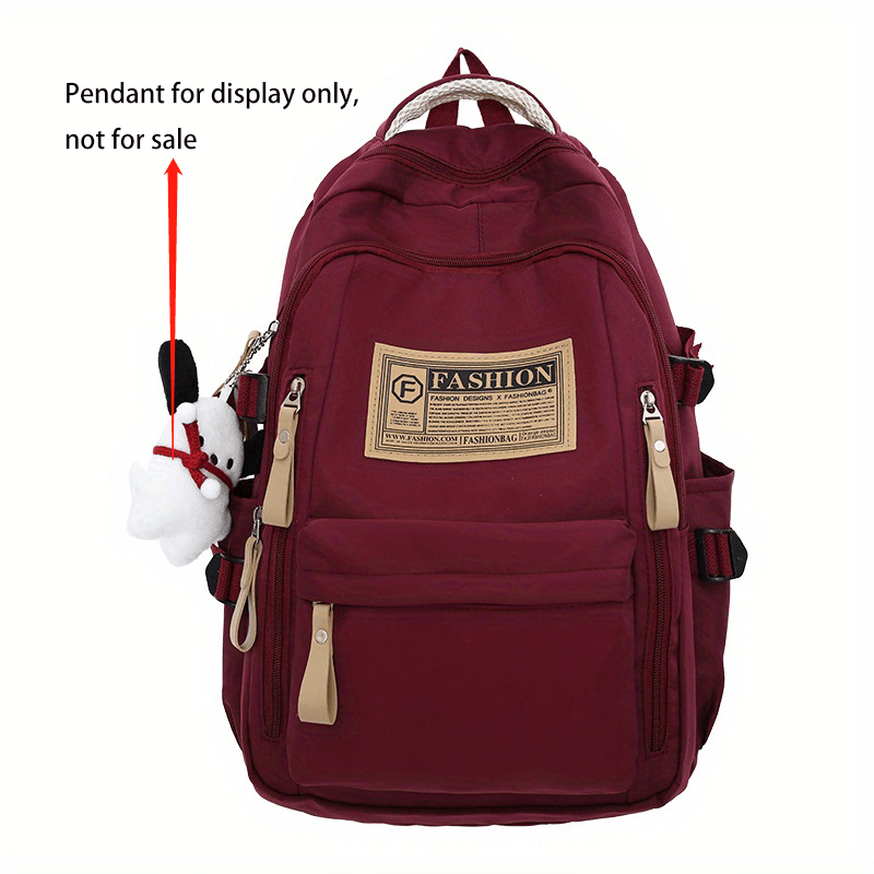 Vintage Large Capacity Backpack for Students
