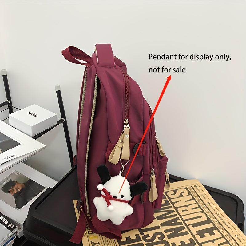 Vintage Large Capacity Backpack for Students