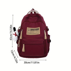 Vintage Large Capacity Backpack for Students