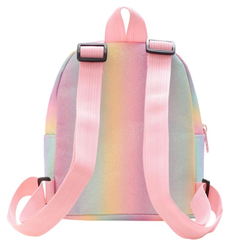 Colorful Gradient Backpack Women's Versatile Purse & Backpack