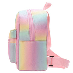 Colorful Gradient Backpack Women's Versatile Purse & Backpack