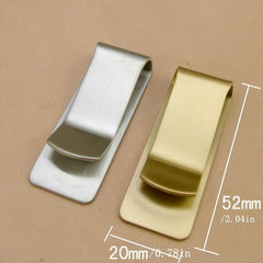 Stainless Steel Slim Clips Money Clip Credit Card Cash Holder