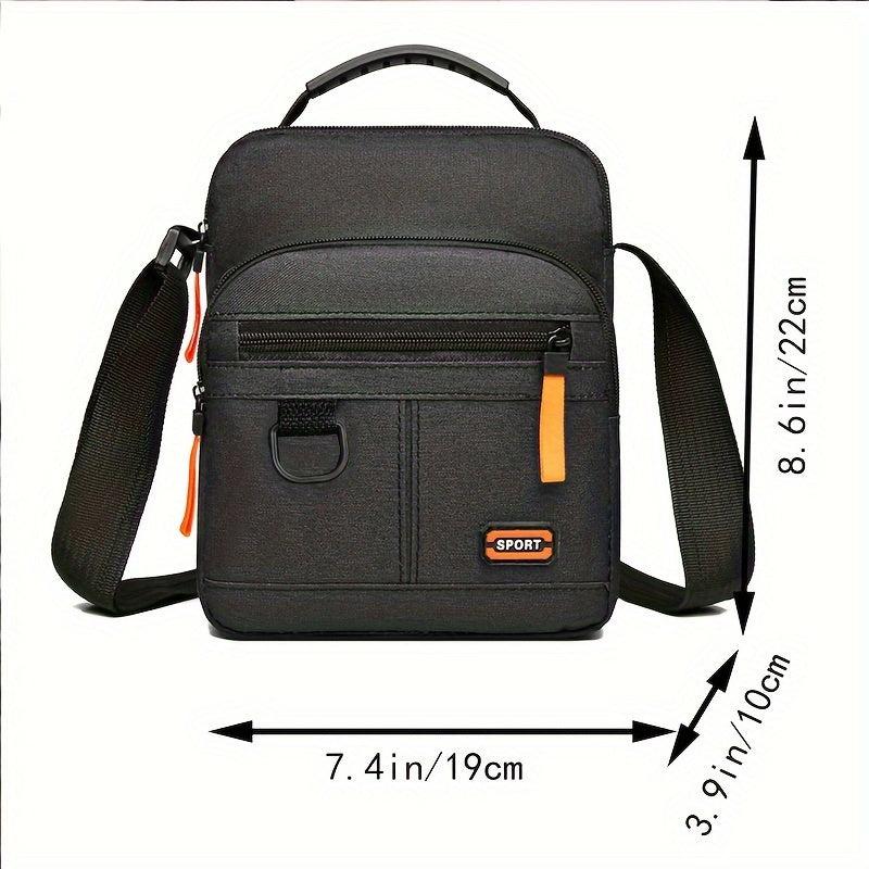 Men's Shoulder Bag Casual Crossbody Small Backpack Briefcase