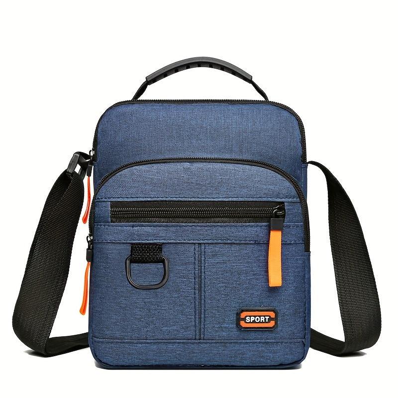Men's Shoulder Bag Casual Crossbody Small Backpack Briefcase