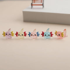 5pcs Luminous Dragon Resin Decoration for Room Pet House Fish Tank