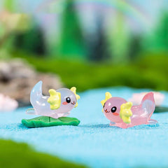 5pcs Luminous Dragon Resin Decoration for Room Pet House Fish Tank