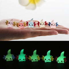 5pcs Luminous Dragon Resin Decoration for Room Pet House Fish Tank