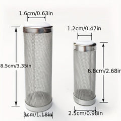 Stainless Steel Aquarium Filter Fish Protect Inlet Basket Mesh Shrimp Guard