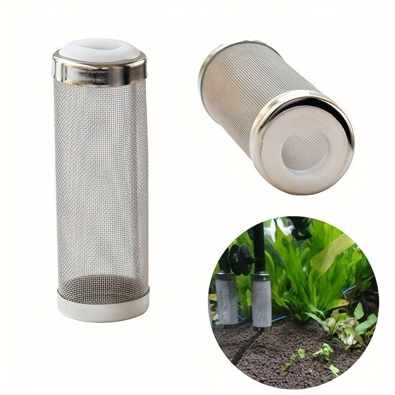 Stainless Steel Aquarium Filter Fish Protect Inlet Basket Mesh Shrimp Guard
