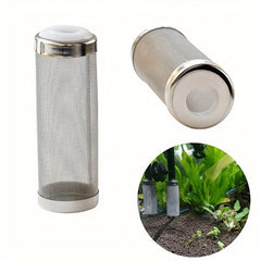 Stainless Steel Aquarium Filter Fish Protect Inlet Basket Mesh Shrimp Guard