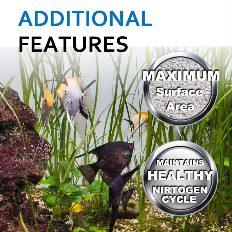 Aquarium Biofiltration Ceramic Rings - Reduce Ammonia & Nitrite