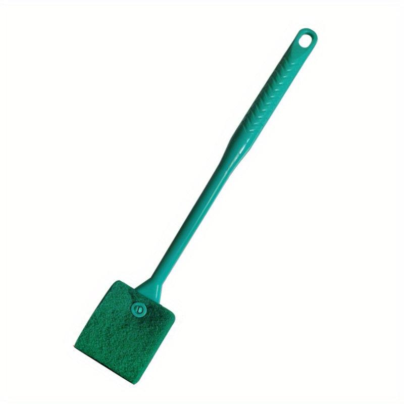 Double Sided Fish Tank Sponge Brush for Easy Algae Scraper & Glass Cleaning