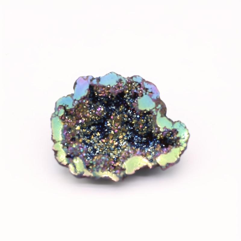 Agate Gemstone Ornaments Natural Stone Electroplated Finish