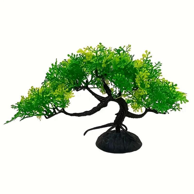 Fish Tank Simulation Tree Landscape Decoration