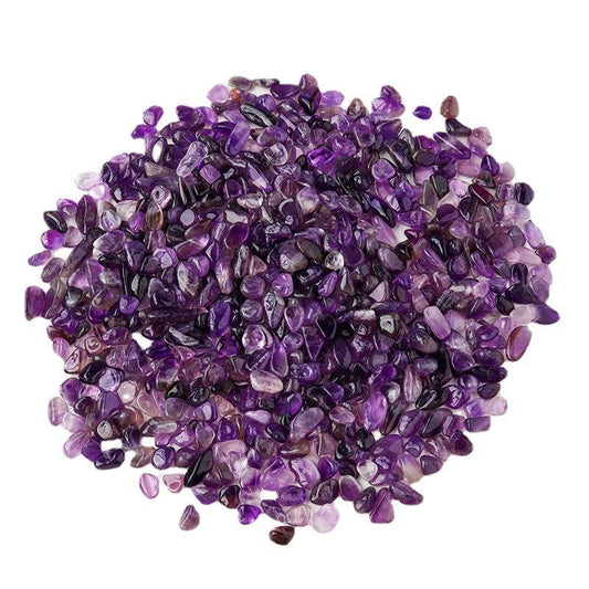 Amethyst Chips Crushed Stones for Positive Energy 0.22lb
