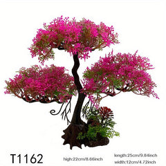 Plastic Simulation Tree Decorations for Aquariums