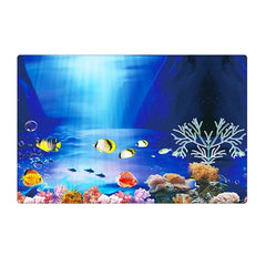 KSY Aquarium Fish Tank Background Decoration Sticker Poster