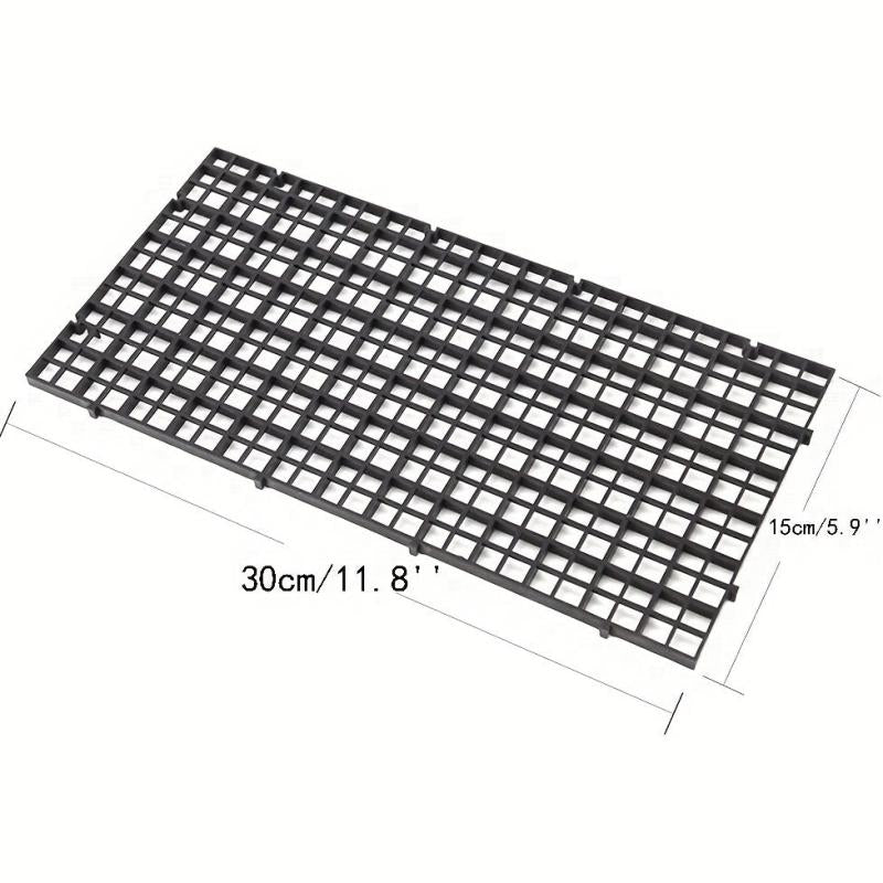 Aquarium Bottom Grid Plate Fish Tank Isolation Board Plastic Divider Tray