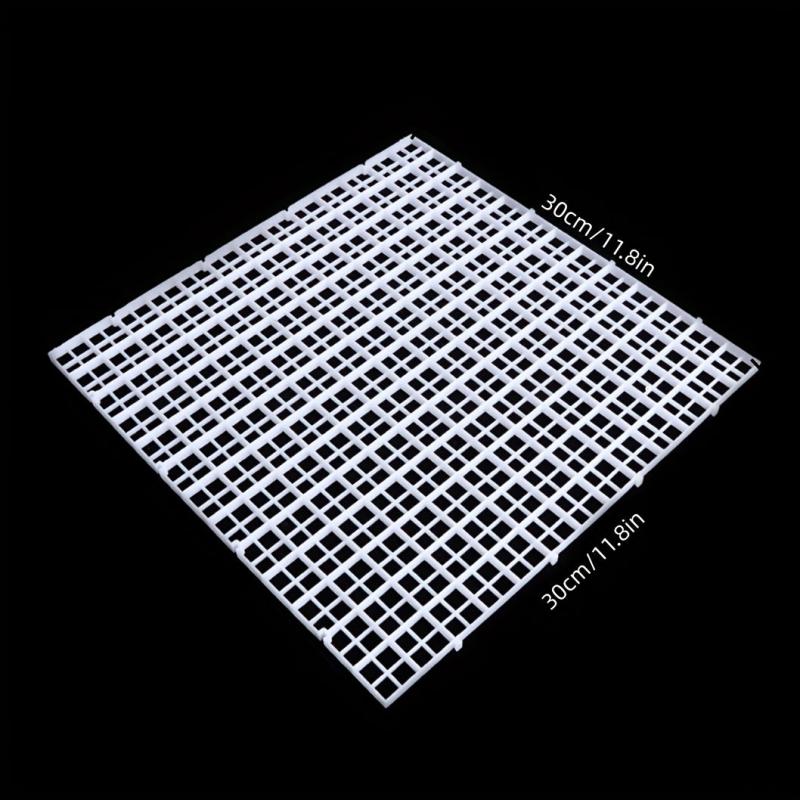 Aquarium Bottom Grid Plate Fish Tank Isolation Board Plastic Divider Tray
