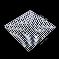 Aquarium Bottom Grid Plate Fish Tank Isolation Board Plastic Divider Tray
