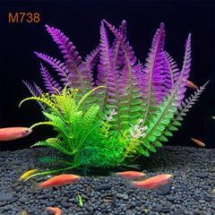 Aquatic Plant Aquarium Plastic Ornament