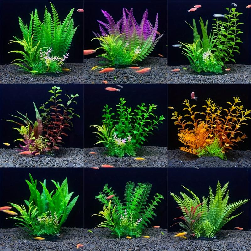 Aquatic Plant Aquarium Plastic Ornament