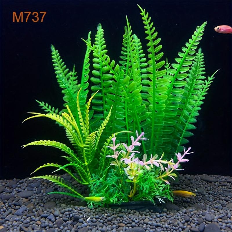 Aquatic Plant Aquarium Plastic Ornament