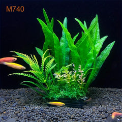Aquatic Plant Aquarium Plastic Ornament
