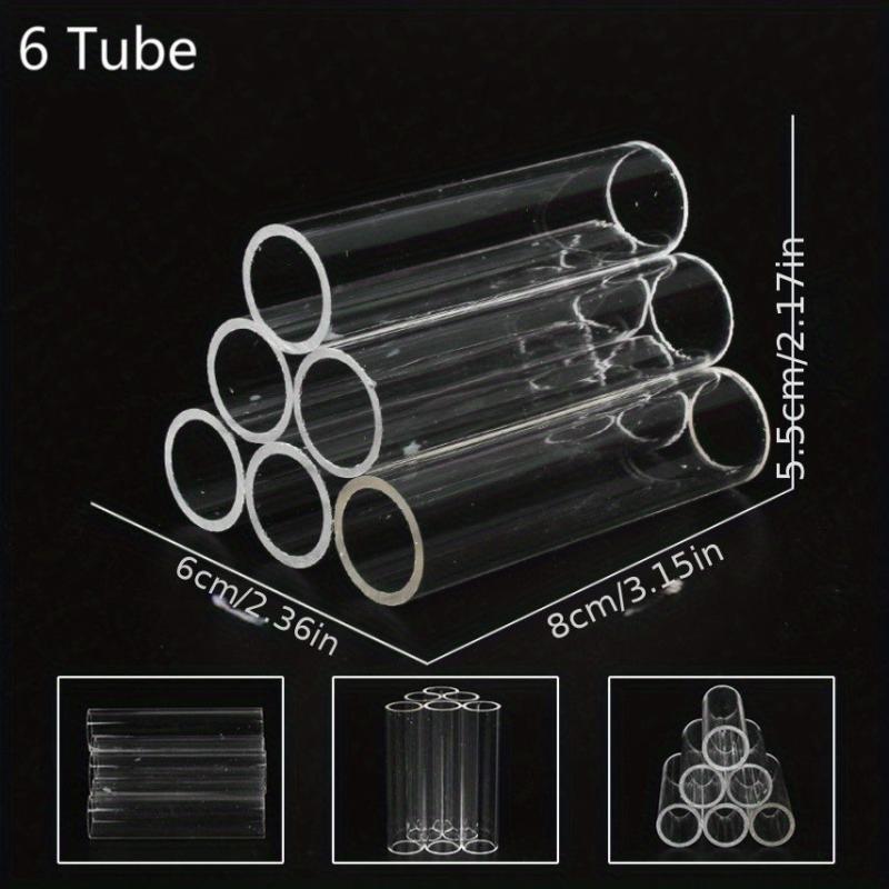Acrylic Aquarium Shelter for Fish and Shrimp, 3 6 Tube, Perfect Hideout