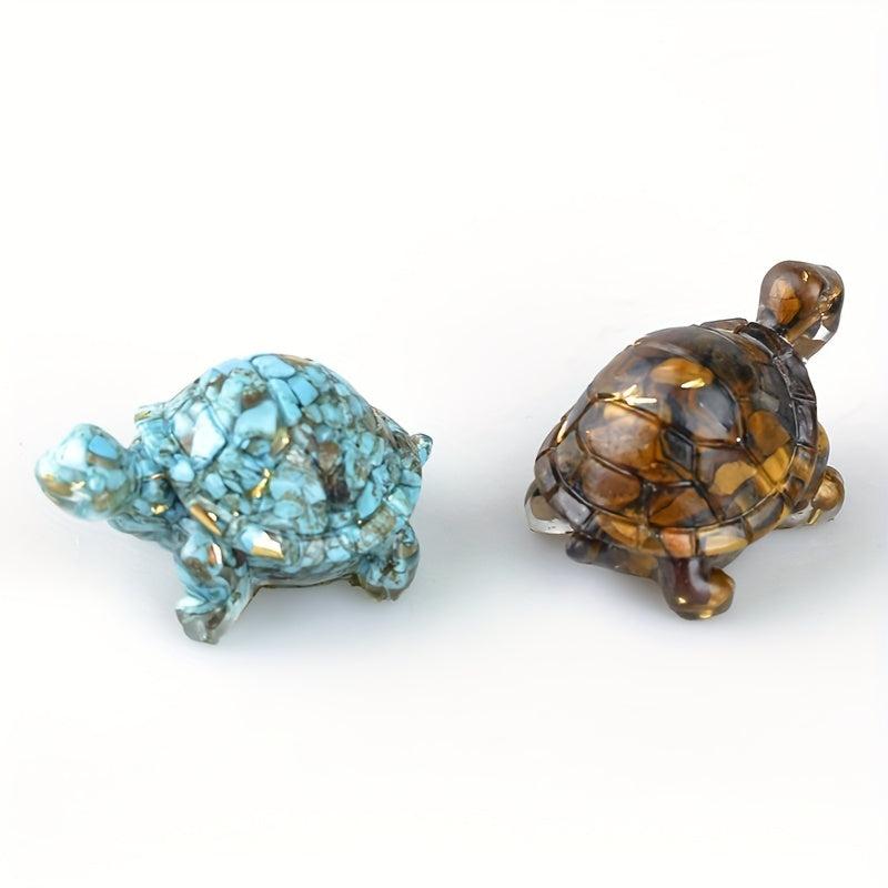 Turtle Crystal & Resin Home Decoration Aquarium Fish Tank For Living Room