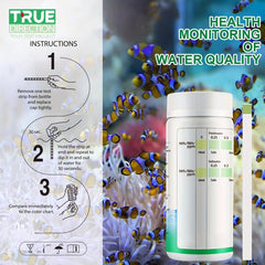 Ammonia Test Strips for Fish Tanks - Monitor NH3 NH4 Levels