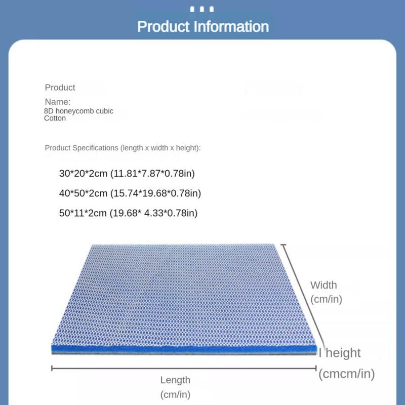 High Density Sponge Aquarium Filter Pad Biochemical Cotton