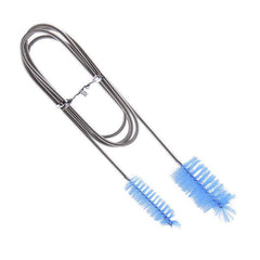 Aquarium Cleaning Brush Stainless Steel Flexible Tube