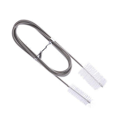 Aquarium Cleaning Brush Stainless Steel Flexible Tube