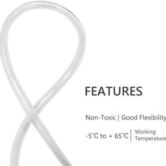 Flexible Clear PVC Tubing for Aquarium Water Pump 5 16 inch Diameter
