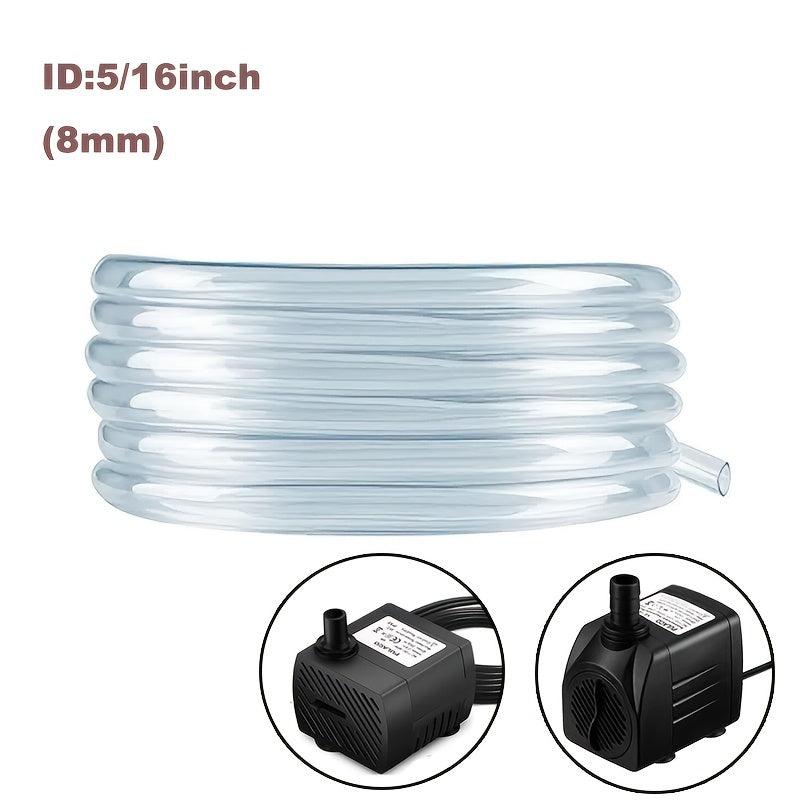 Flexible Clear PVC Tubing for Aquarium Water Pump 5 16 inch Diameter