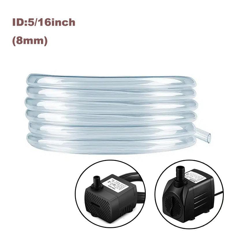 Flexible Clear PVC Tubing for Aquarium Water Pump 5 16 inch Diameter